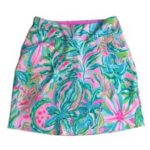 Lilly Pulitzer Monica Luxletic Tennis Skort One in a Melon. Size 00